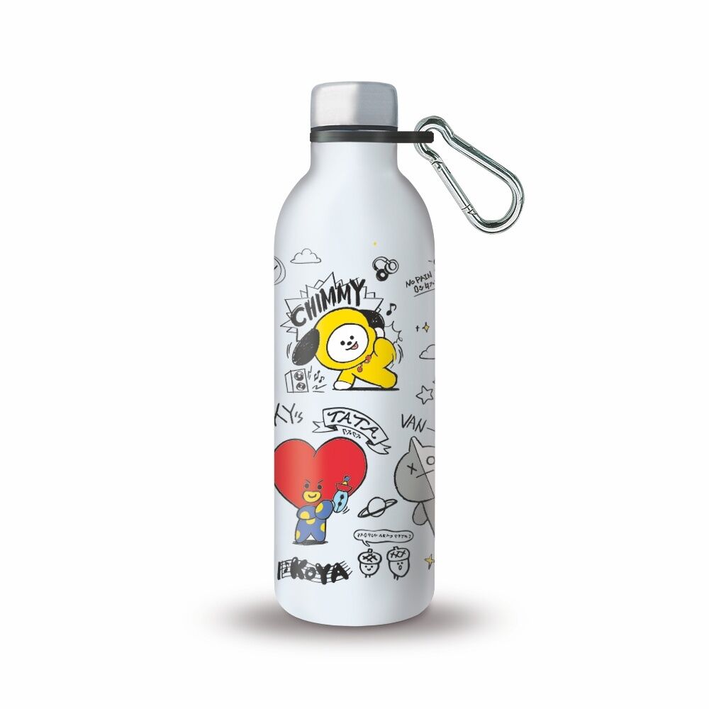 Botella acero inoxidable BT21 500ml - Frikibase.com