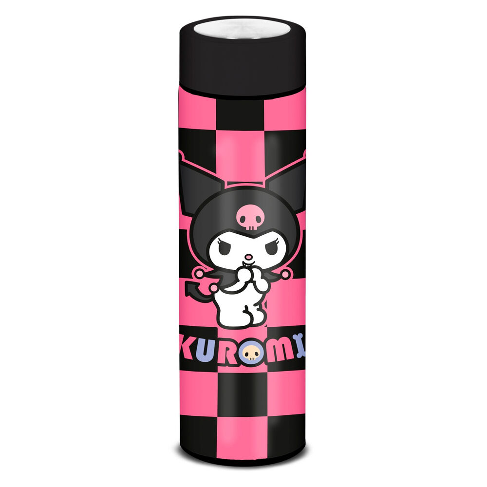 Botella acero inoxidable Chess Kuromi Hello Kitty and Friends 500ml - Frikibase.com