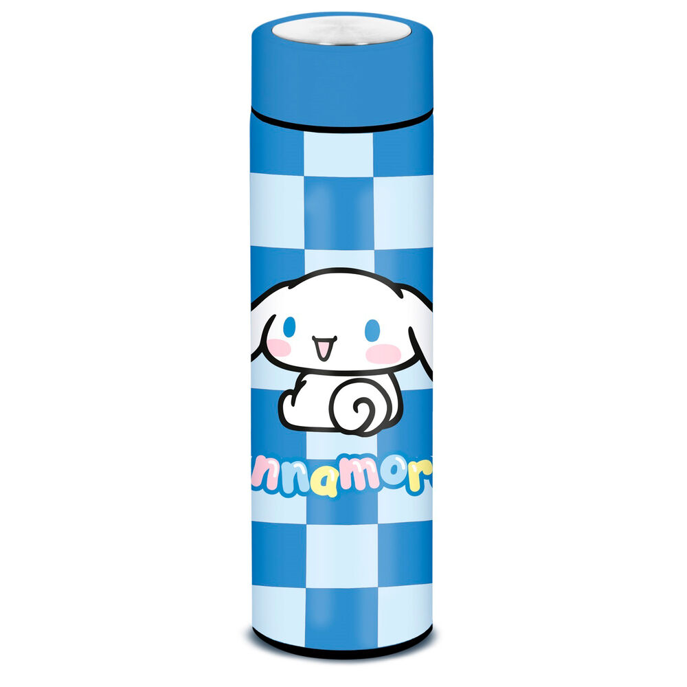 Botella acero inoxidable Cinnamoroll Hello Kitty and Friends 500ml - Frikibase.com
