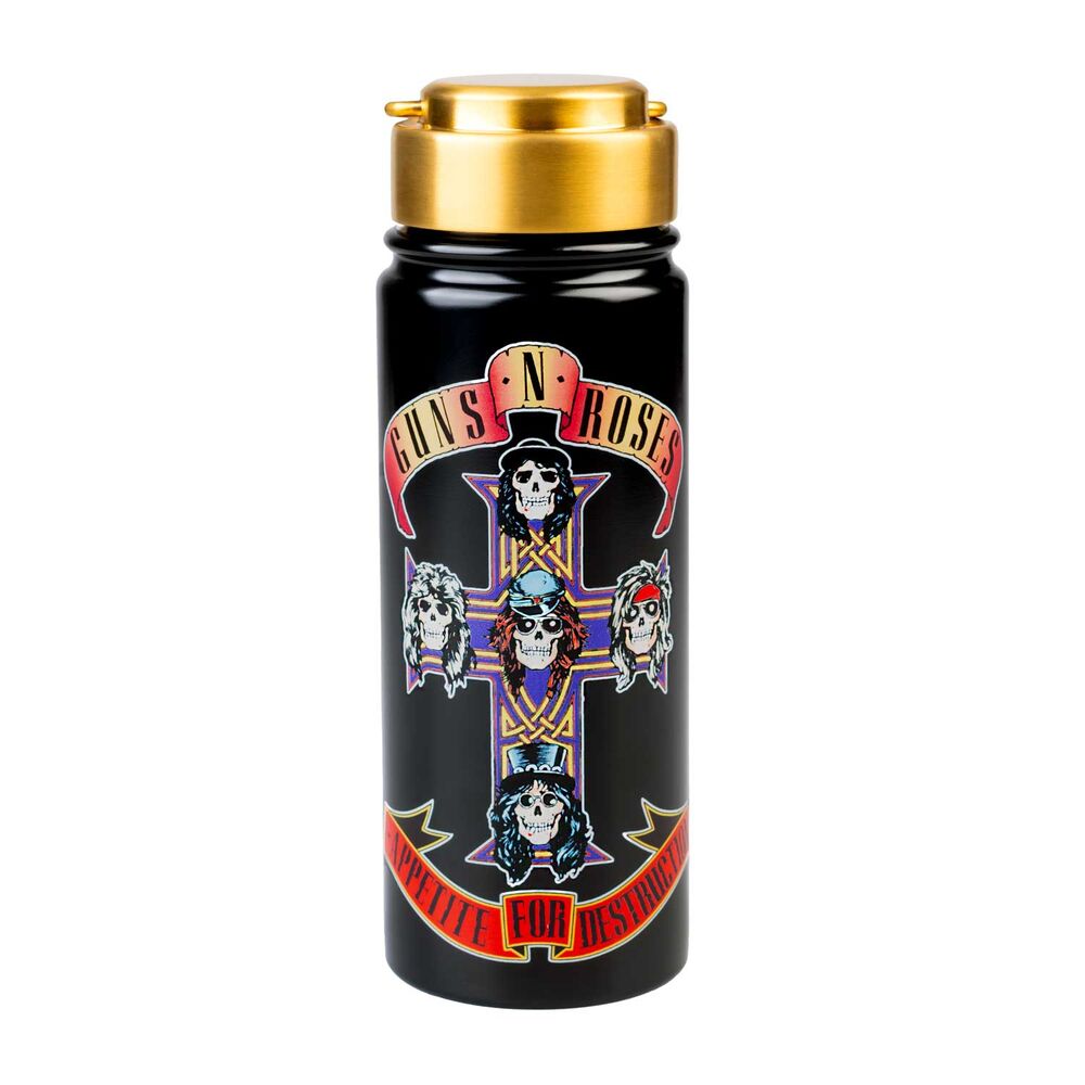 Botella acero inoxidable Guns N Roses 500ml - Frikibase.com