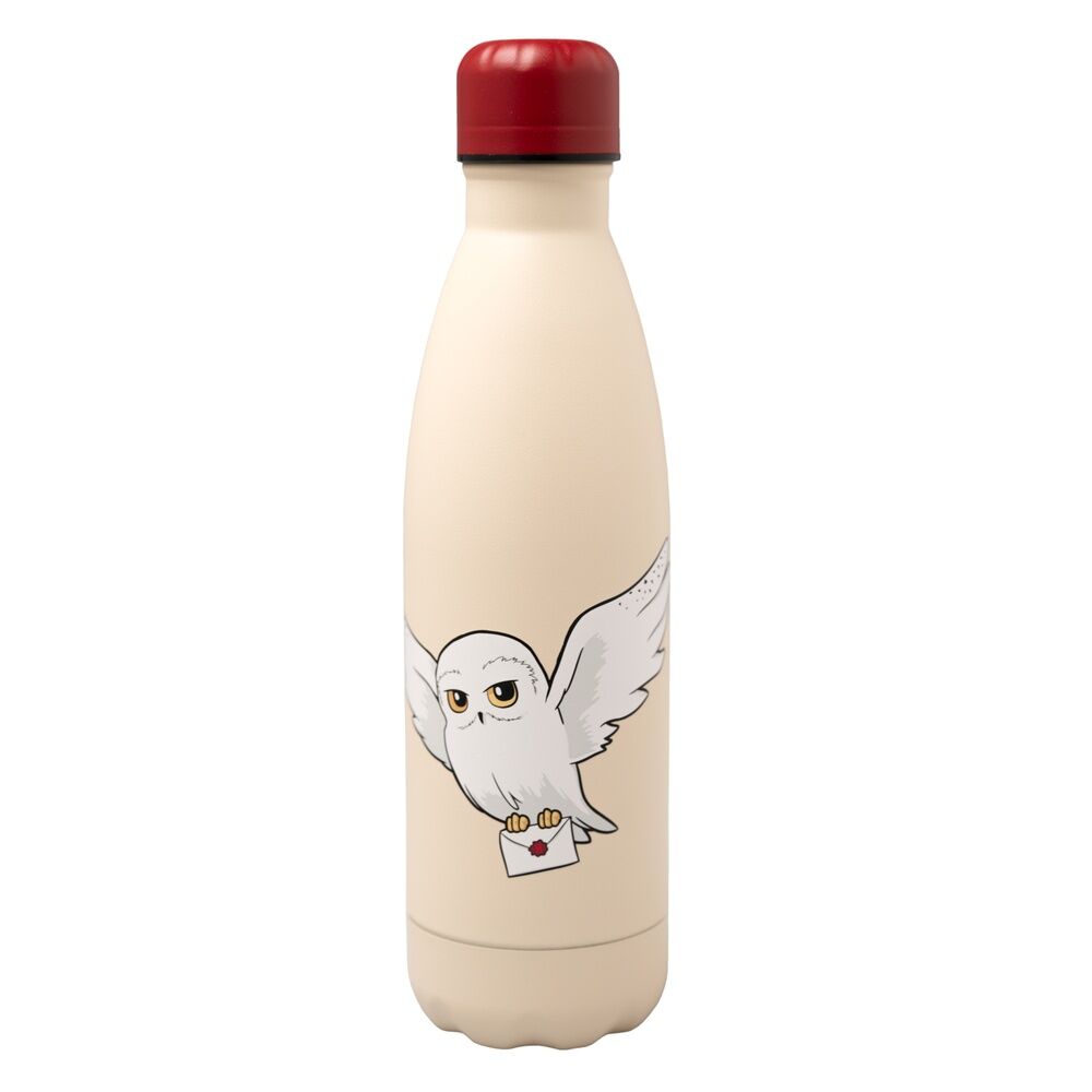 Botella acero inoxidable Hedwig Harry Potter 500ml - Frikibase.com