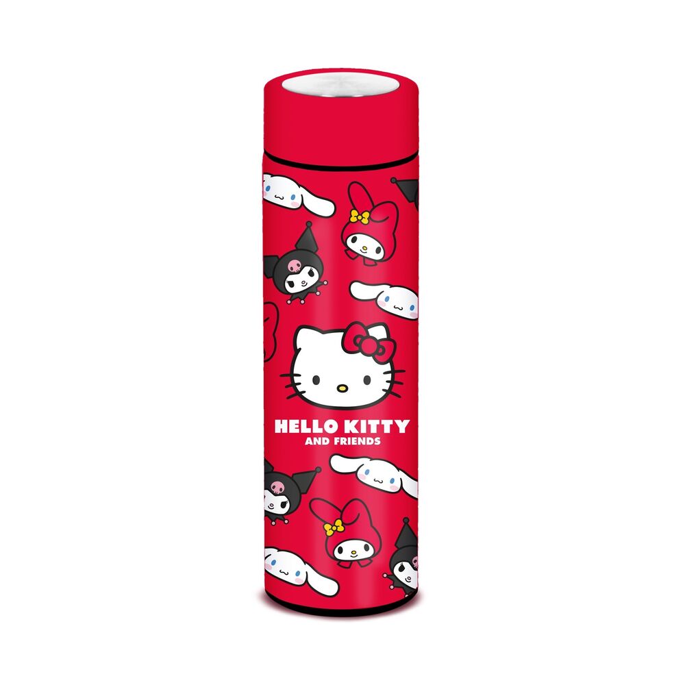 Botella acero inoxidable Hello Kitty and Friends 500ml - Frikibase.com