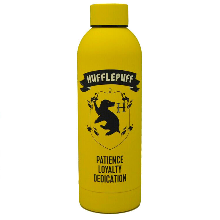 Botella acero inoxidable Hufflepuff Harry Potter 700ml - Frikibase.com