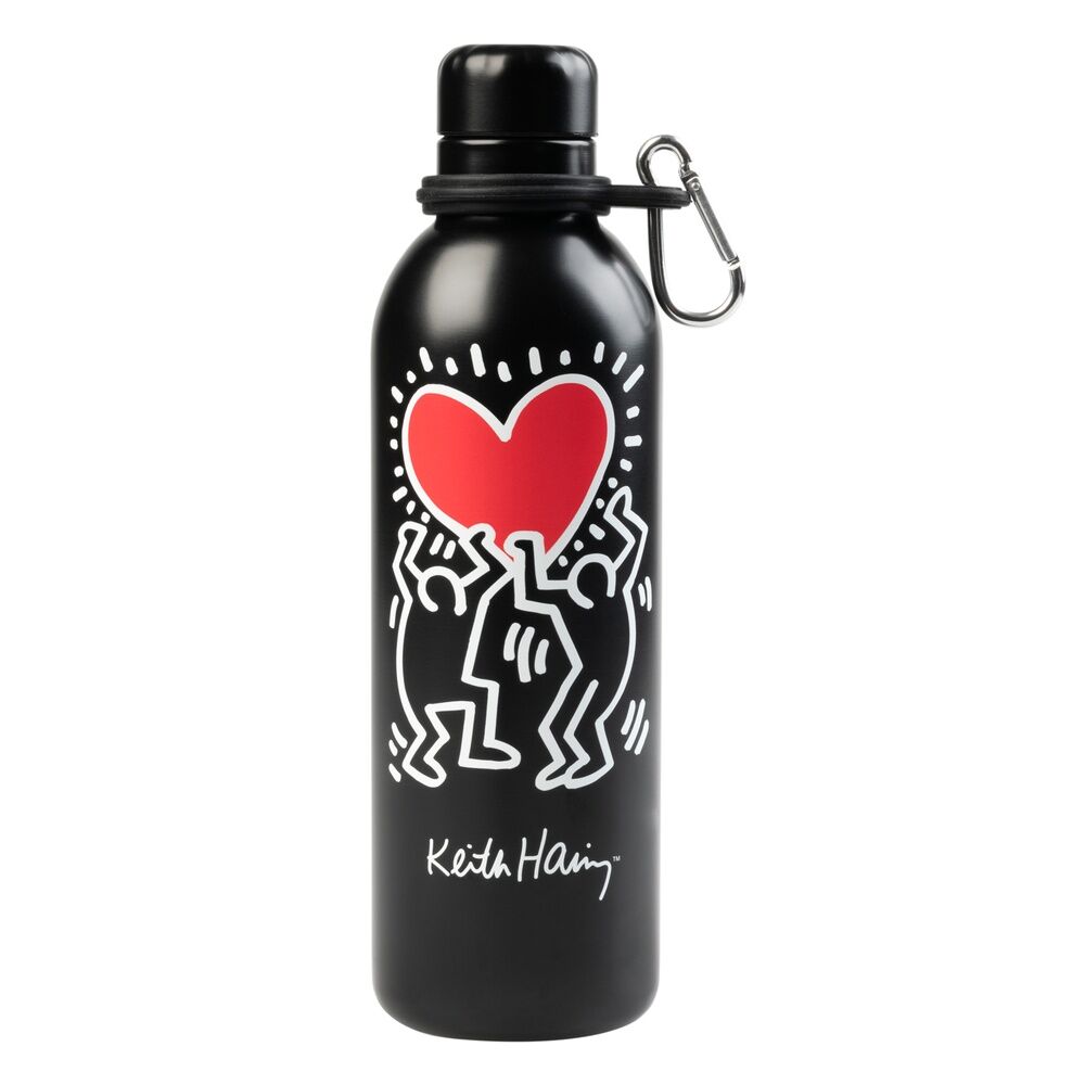 Botella acero inoxidable Keith Haring 500ml - Frikibase.com