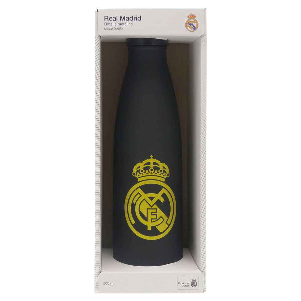 Botella acero inoxidable Real Madrid 500ml - Frikibase.com