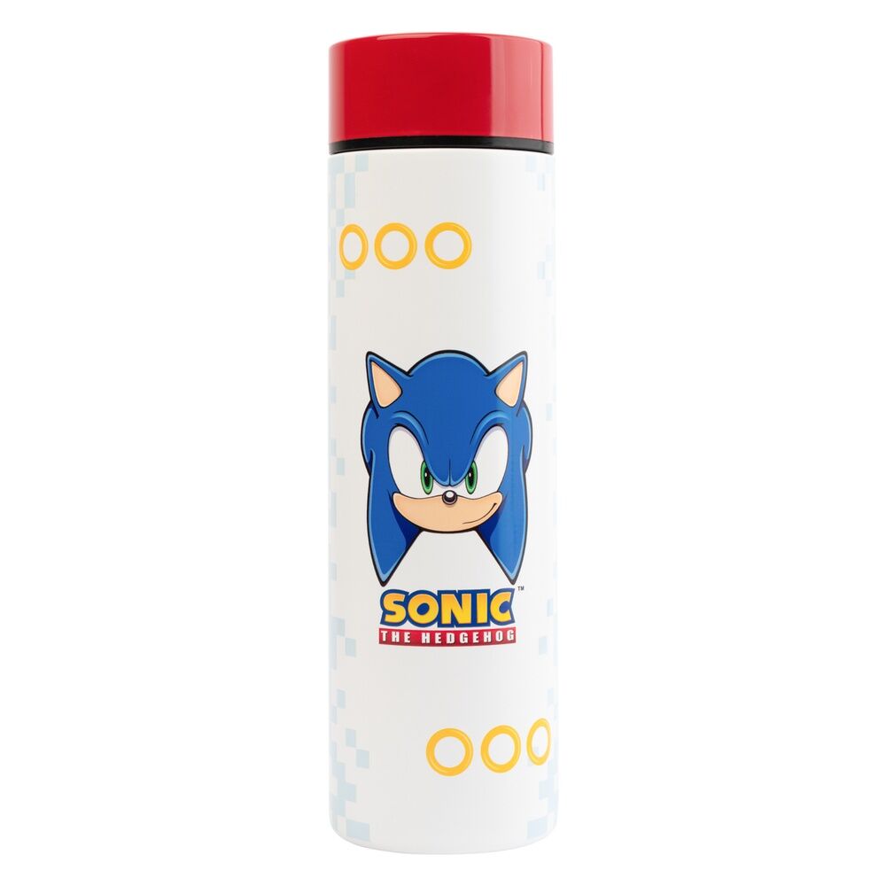 Botella acero inoxidable Sonic the Hedgehog 420ml - Frikibase.com