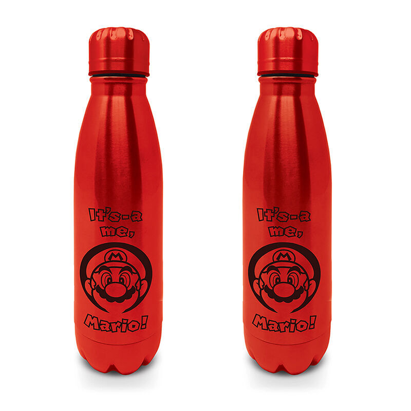 Botella acero inoxidable Super Mario Bros - Frikibase.com