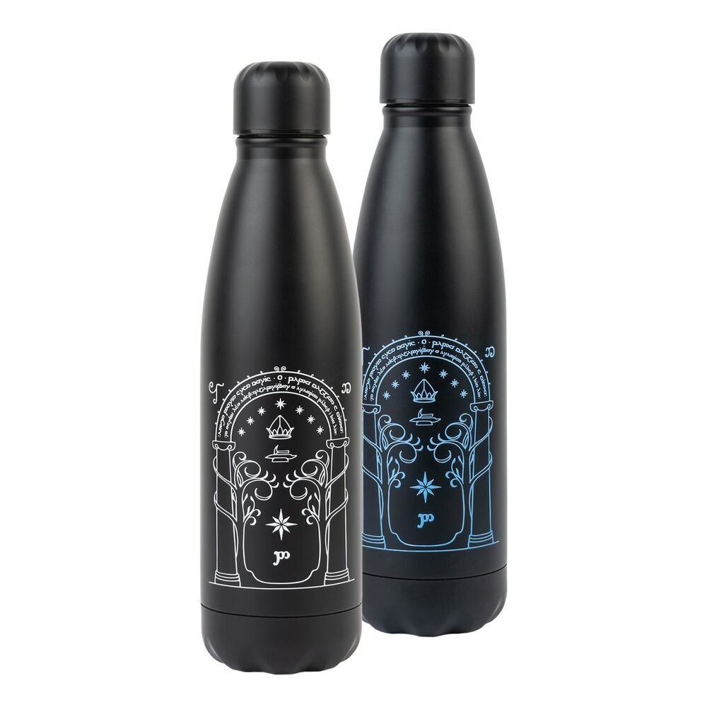 Botella acero inoxidable termocolora El Señor de los Anillos 750ml - Frikibase.com