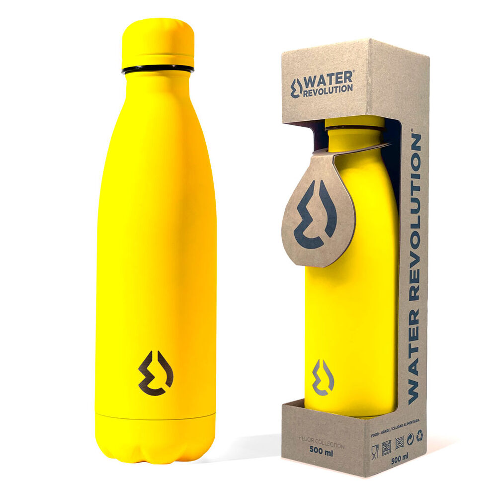 Botella Amarillo Water Revolution 500ml - Frikibase.com