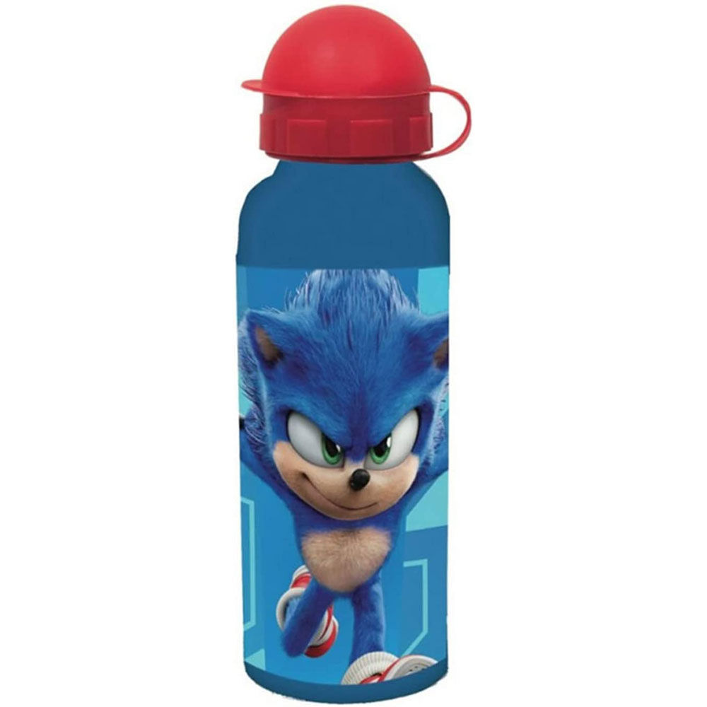 Botella Sonic The Hedgehog 520ml aluminio - Frikibase.com