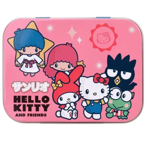 Caja Metal Tiritas Hello Kitty & Friends - Frikibase.com