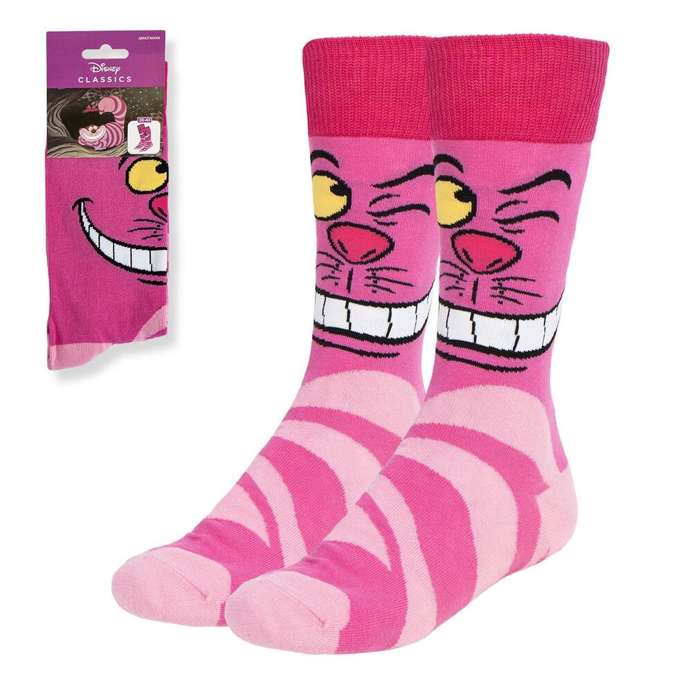 Calcetines Cheshire Alicia en el Pais de las Maravillas Disney - Frikibase.com