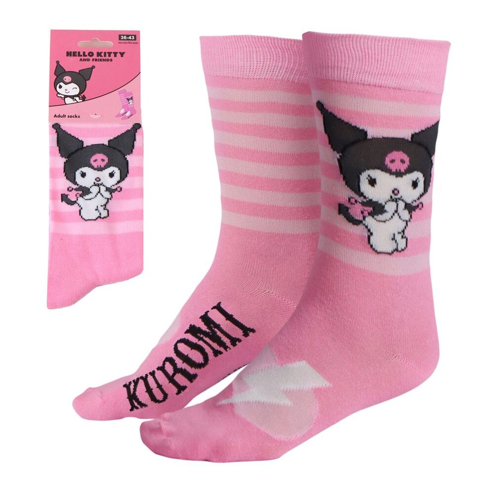 Calcetines Kuromi Hello Kitty - Frikibase.com