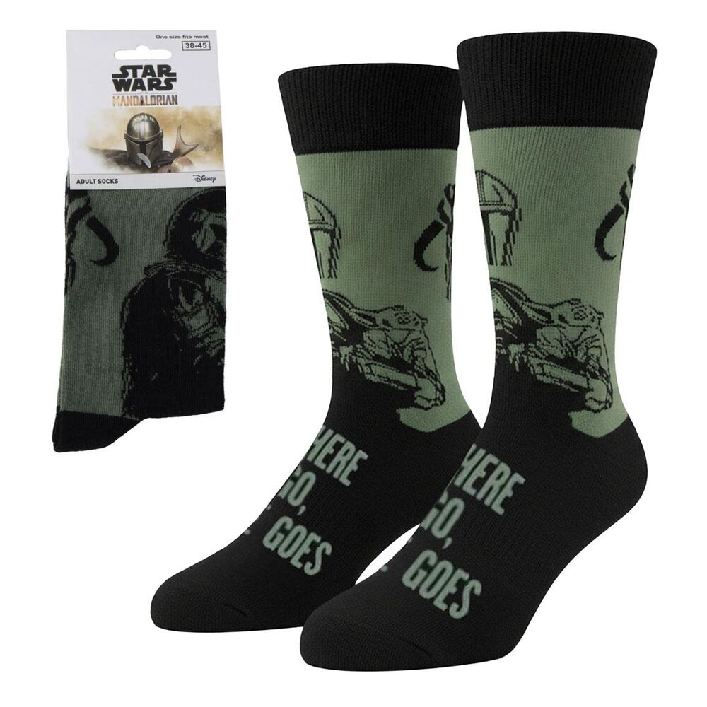 Calcetines Mandalorian Star Wars adulto - Frikibase.com