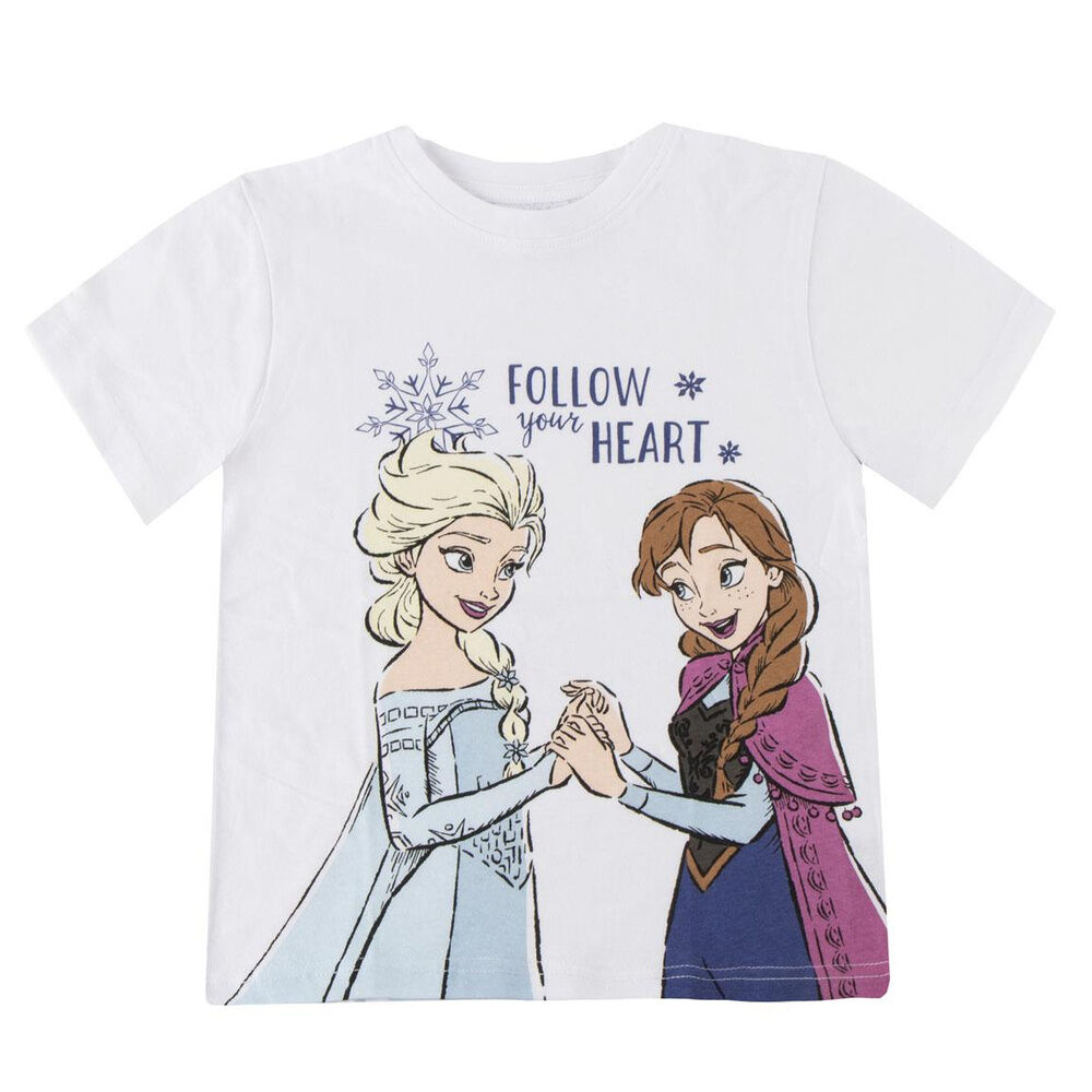 Camiseta Anna y Elsa Frozen Disney - Frikibase.com