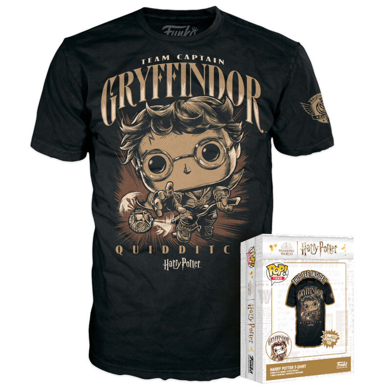 Camiseta Quidditch Harry Potter L - Frikibase.com