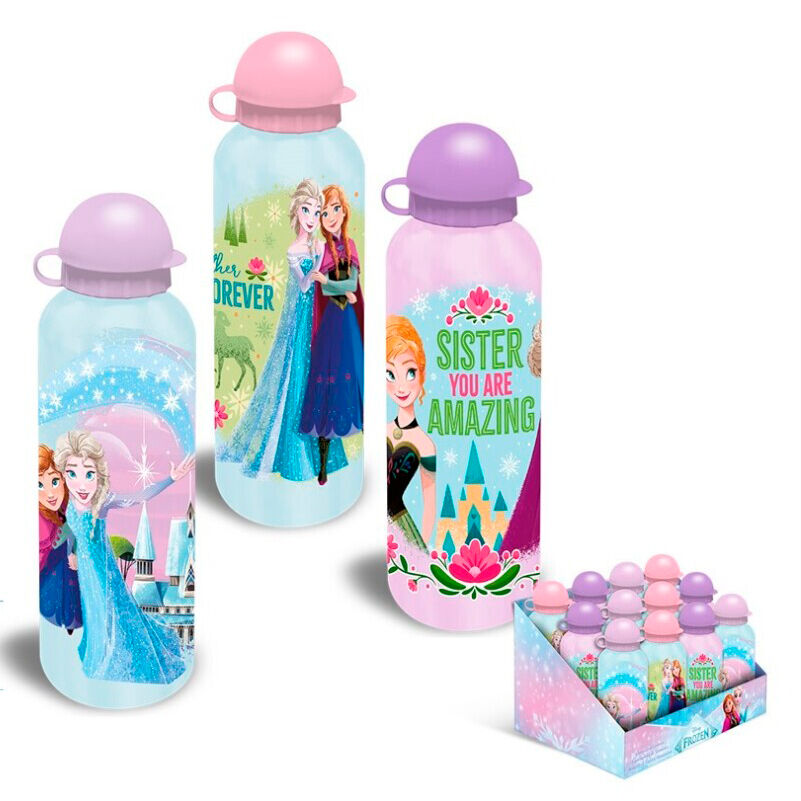 Cantimplora acero inoxidable Frozen Disney 500ml surtido - Frikibase.com
