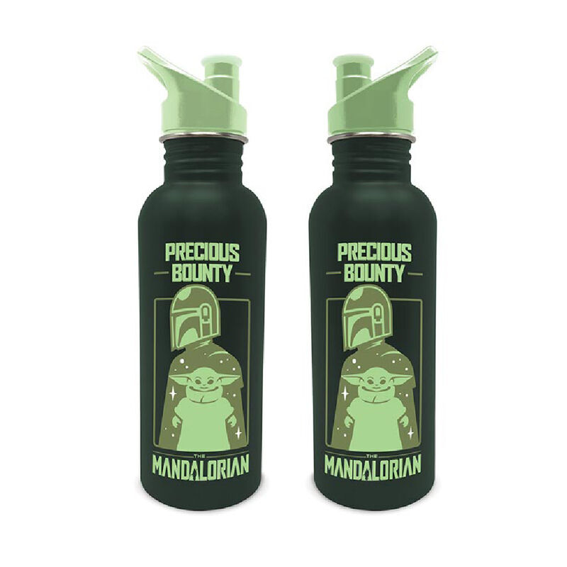 Cantimplora acero inoxidable Precious Bounty The Mandalorian Star Wars 700ml - Frikibase.com