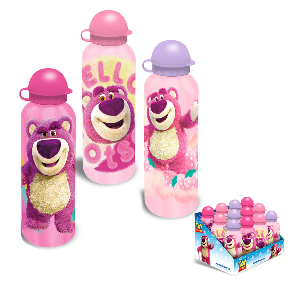 Cantimplora aluminio Lotso Toy Story Disney Pixar 500ml surtido - Frikibase.com