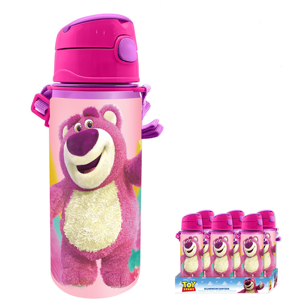 Cantimplora aluminio Lotso Toy Story Disney Pixar 600ml - Frikibase.com