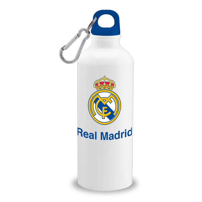 Cantimplora aluminio Real Madrid 500ml - Frikibase.com