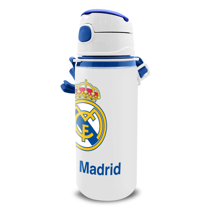 Cantimplora aluminio Real Madrid 600ml - Frikibase.com