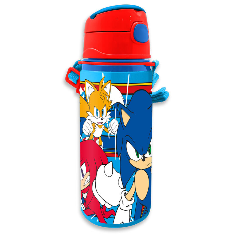 Cantimplora aluminio Sonic The Hedgehog 600ml - Frikibase.com