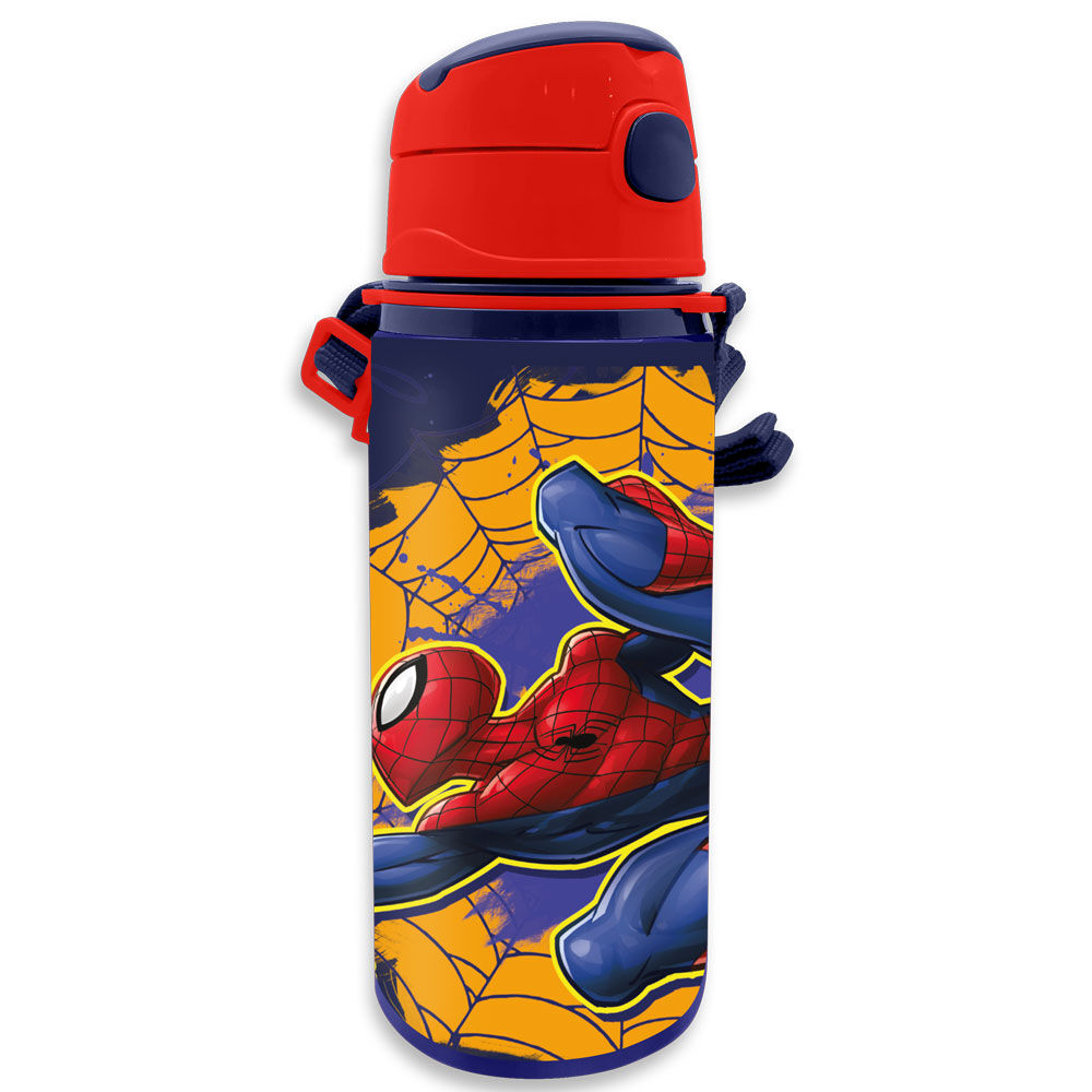 Cantimplora aluminio Spiderman Marvel 600ml - Frikibase.com