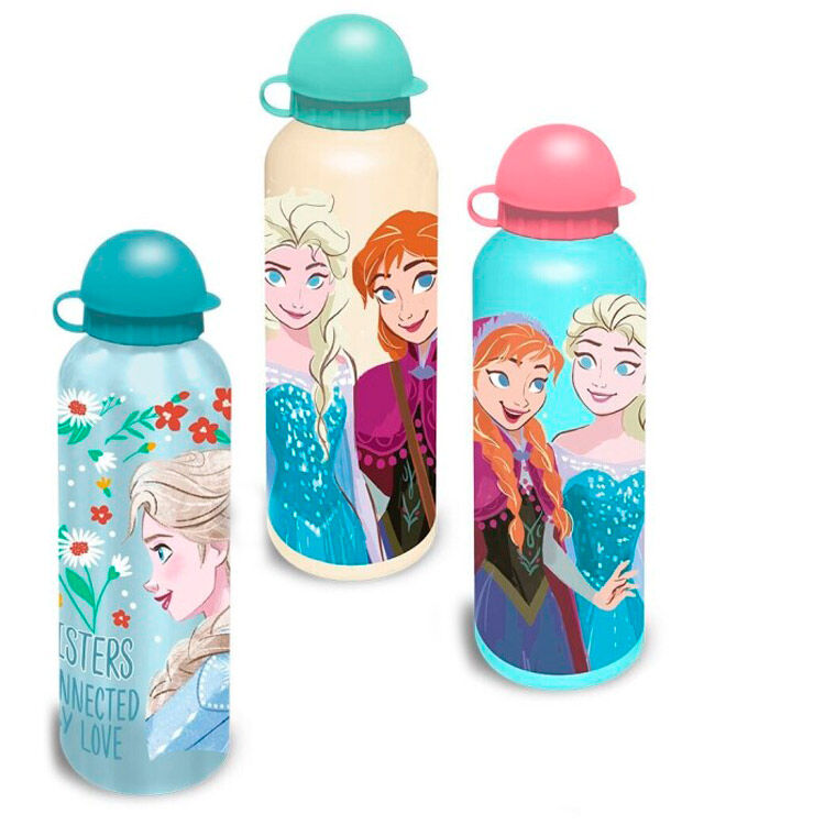 Cantimplora surtido aluminio Frozen Disney 500ml - Frikibase.com