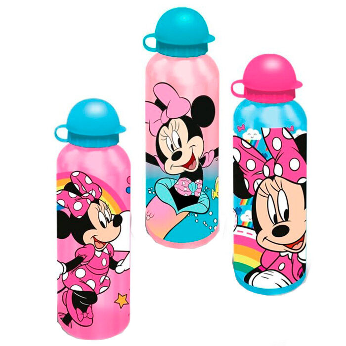 Cantimplora surtido aluminio Minnie Disney 500ml - Frikibase.com