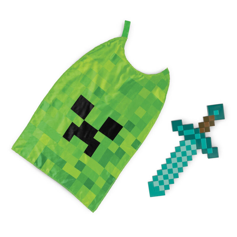Capa + Espada Minecraft - Frikibase.com