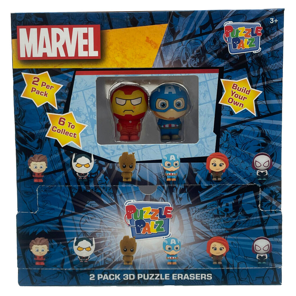 Capsula Puzzle Palz Marvel surtido - Frikibase.com