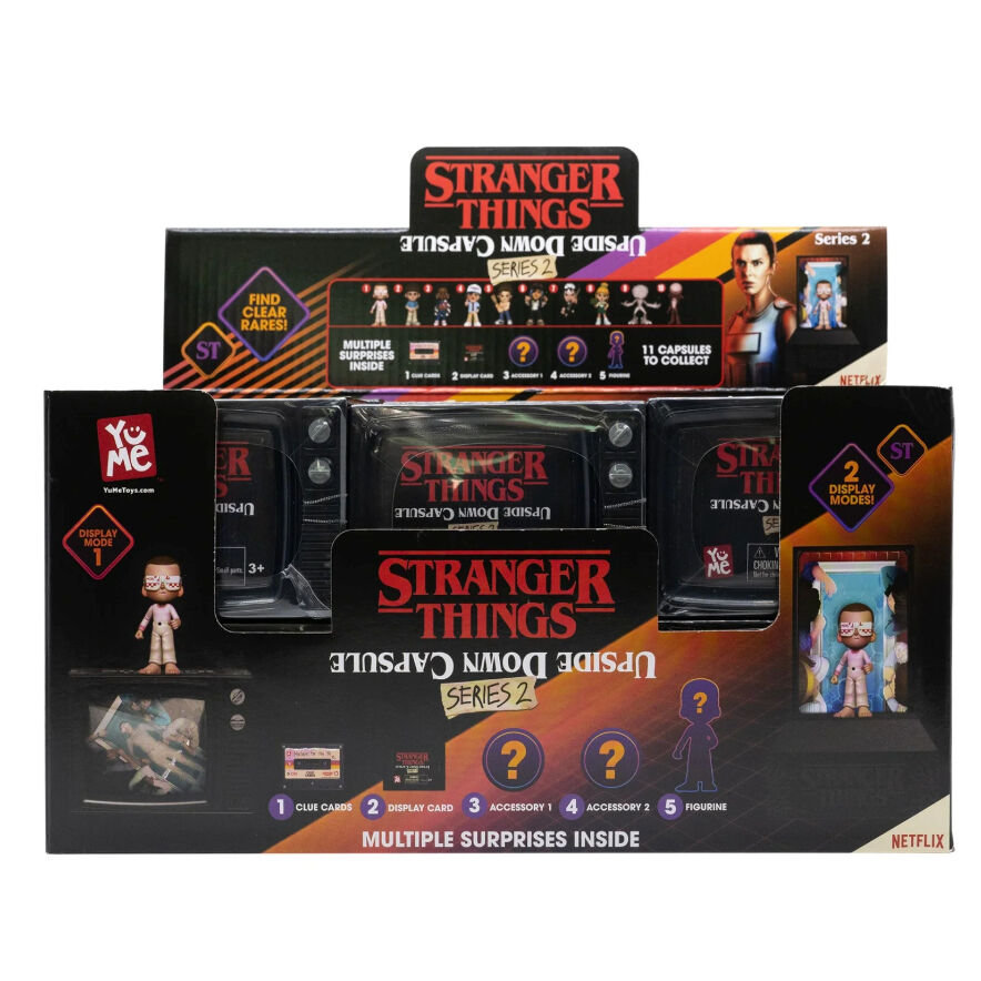 Capsula TV figura sorpresa Stranger Things surtido - Frikibase.com