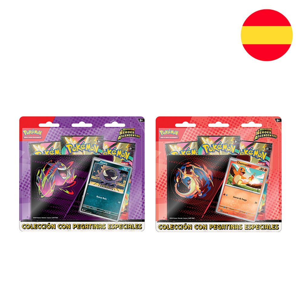Cartas Tech Sticker Heroes Ascendentes Pokemon español - Frikibase.com