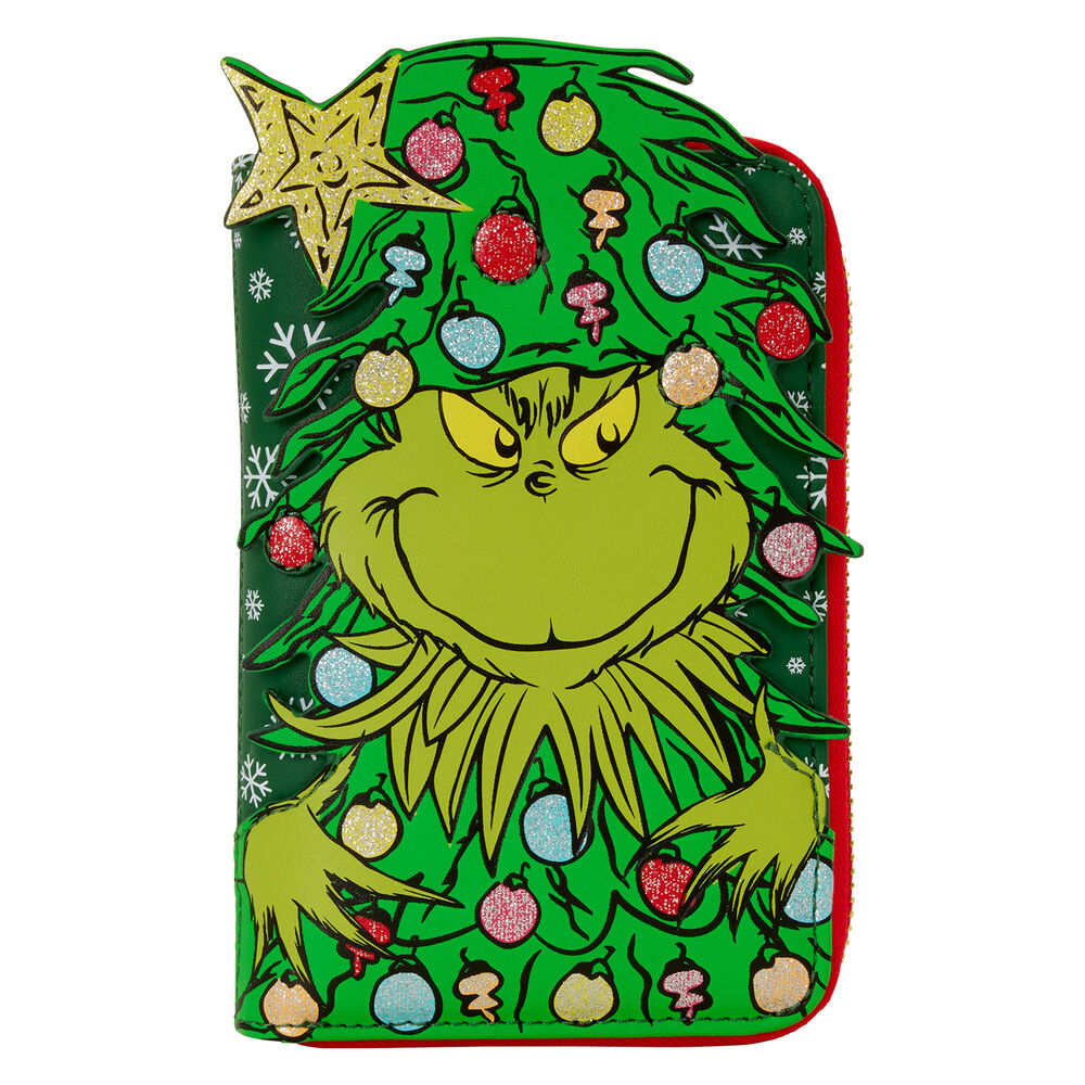 Cartera Dr. Seuss Holiday El Grinch Loungefly - Frikibase.com