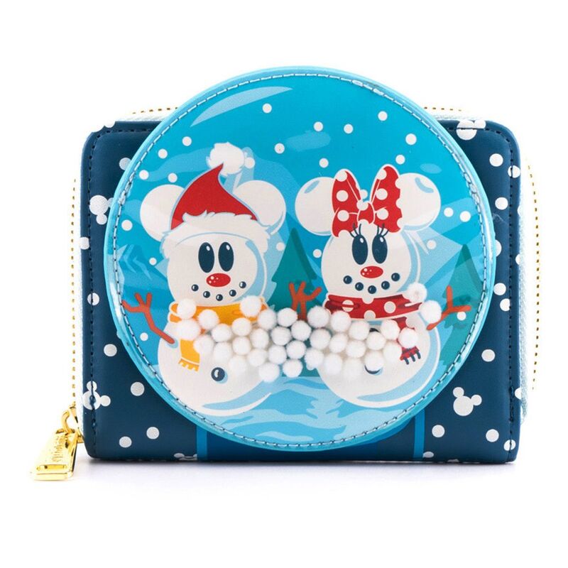 Cartera Mickey Minnie Snowman Disney Loungefly - Frikibase.com