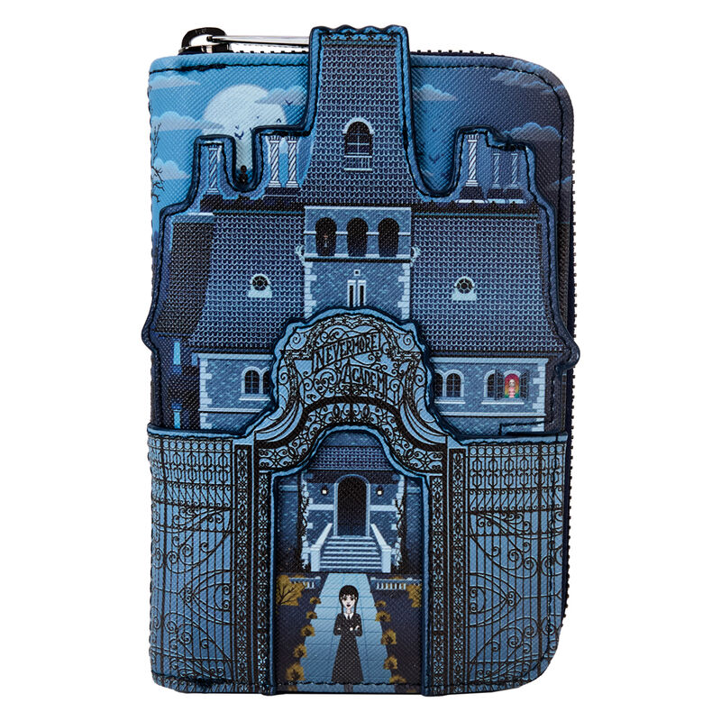 Cartera Nevermore Academy Miercoles Loungefly - Frikibase.com