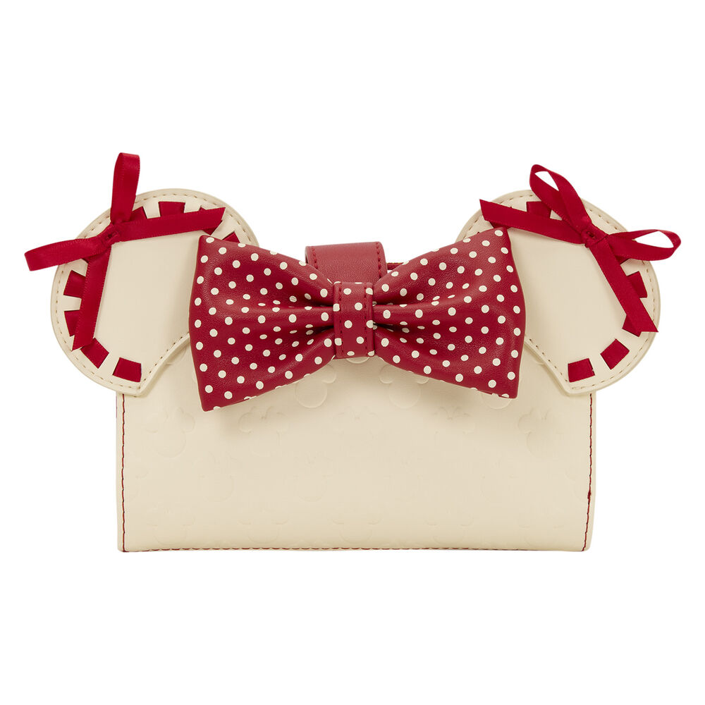 Cartera Rocks the Dots Coquette Minnie Mouse Disney Loungefly - Frikibase.com