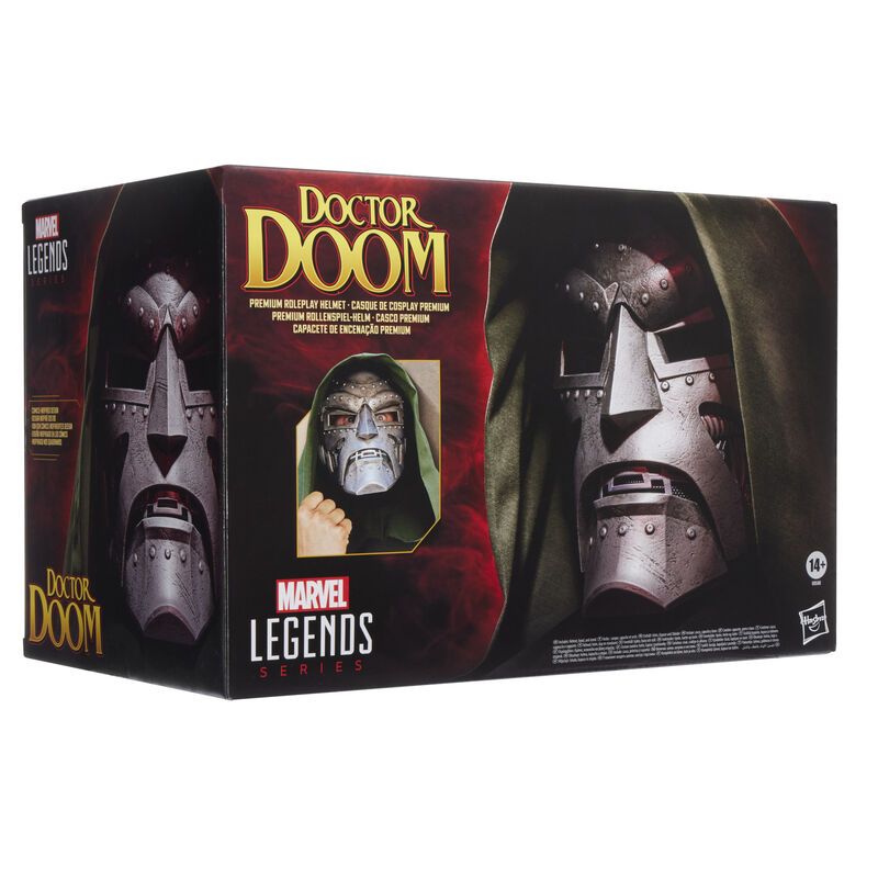 Casco premium Doctor Doom Marvel Legends - Frikibase.com