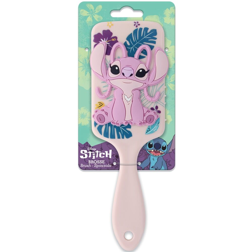 Cepillo pelo 3D Angel Stitch Disney - Frikibase.com