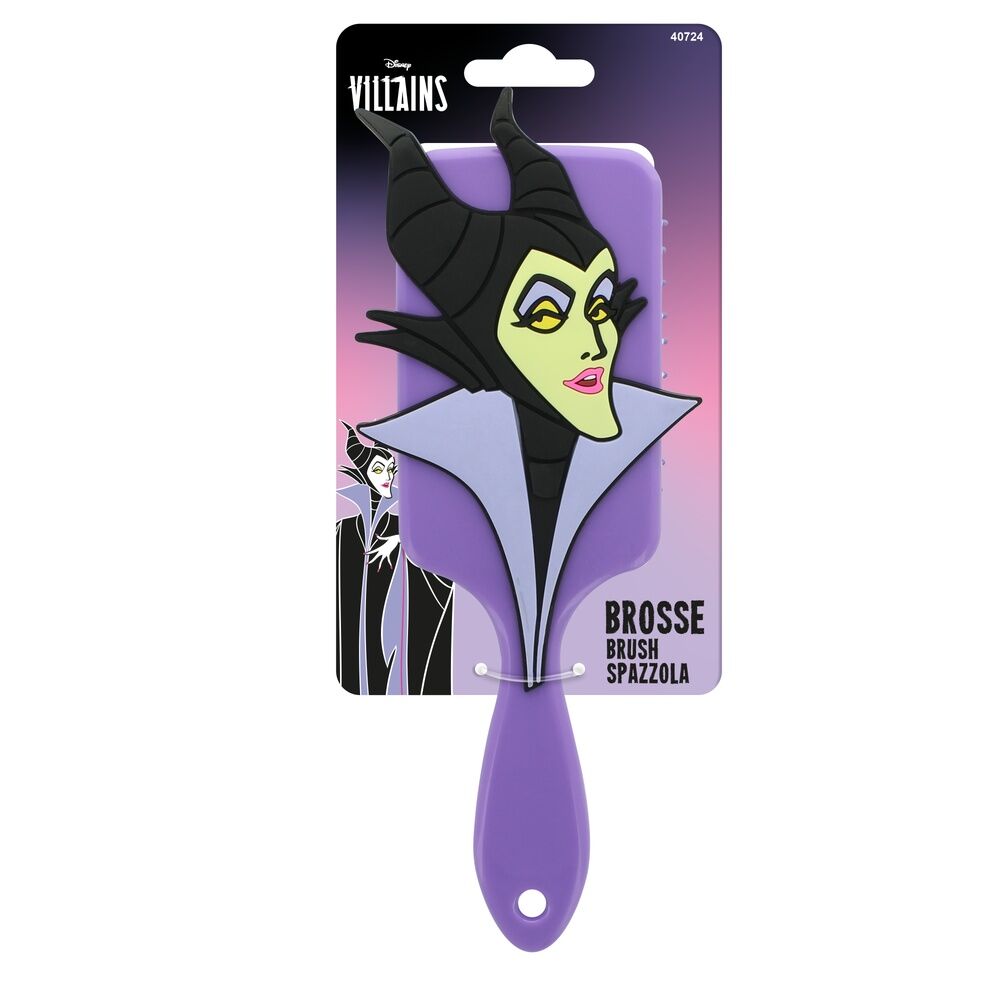 Cepillo pelo 3D Malefica Villanas Disney - Frikibase.com