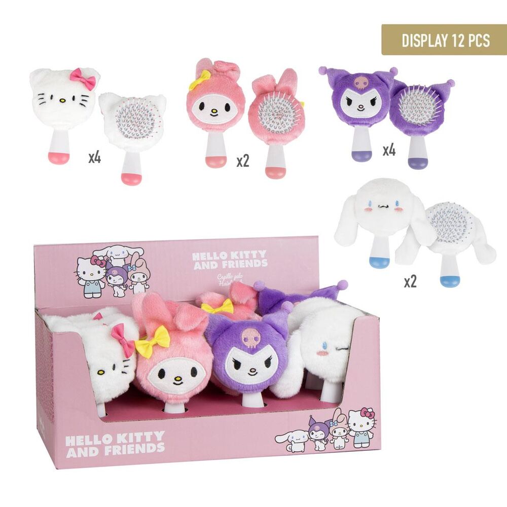 Cepillo pelo Hello Kitty and Friends surtido - Frikibase.com