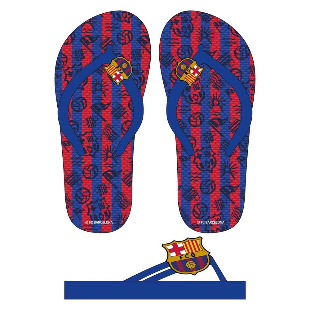 Chanclas F.C. Barcelona - Frikibase.com