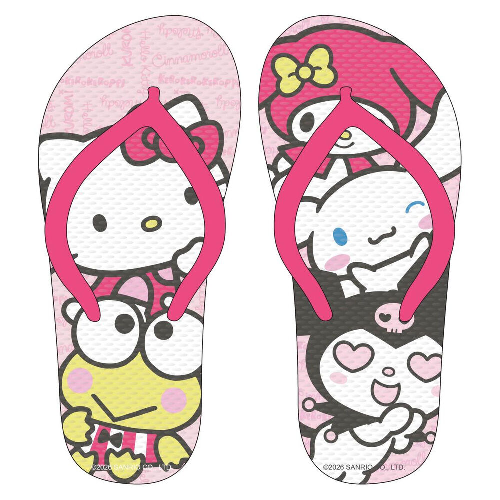 Chanclas Hello Kitty and Friends - Frikibase.com