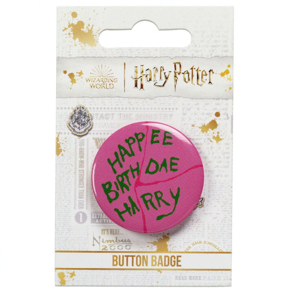 Chapa Happee Birthdae Cake Harry Potter - Frikibase.com