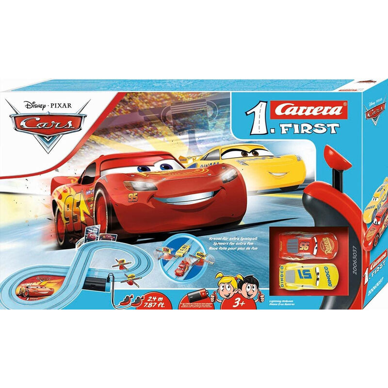 Circuito carreras Rayo & Cruz Cars Disney Pixar - Frikibase.com