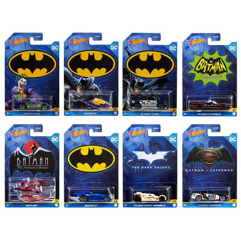 Coche Batman DC Comics Hot Wheels surtido - Frikibase.com
