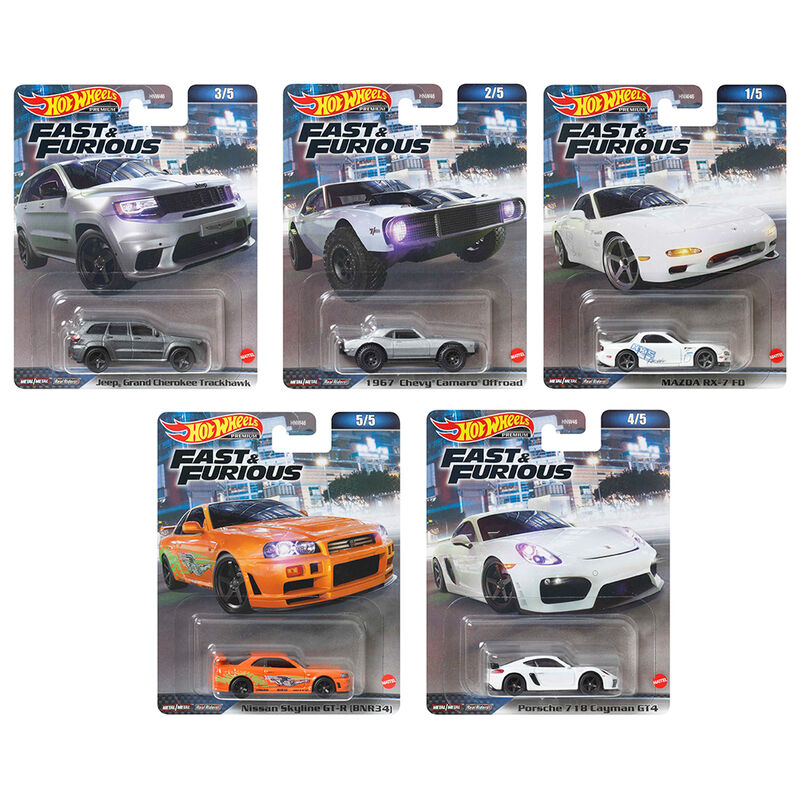 Coche Fast & Furious Hot Wheels surtido - Frikibase.com