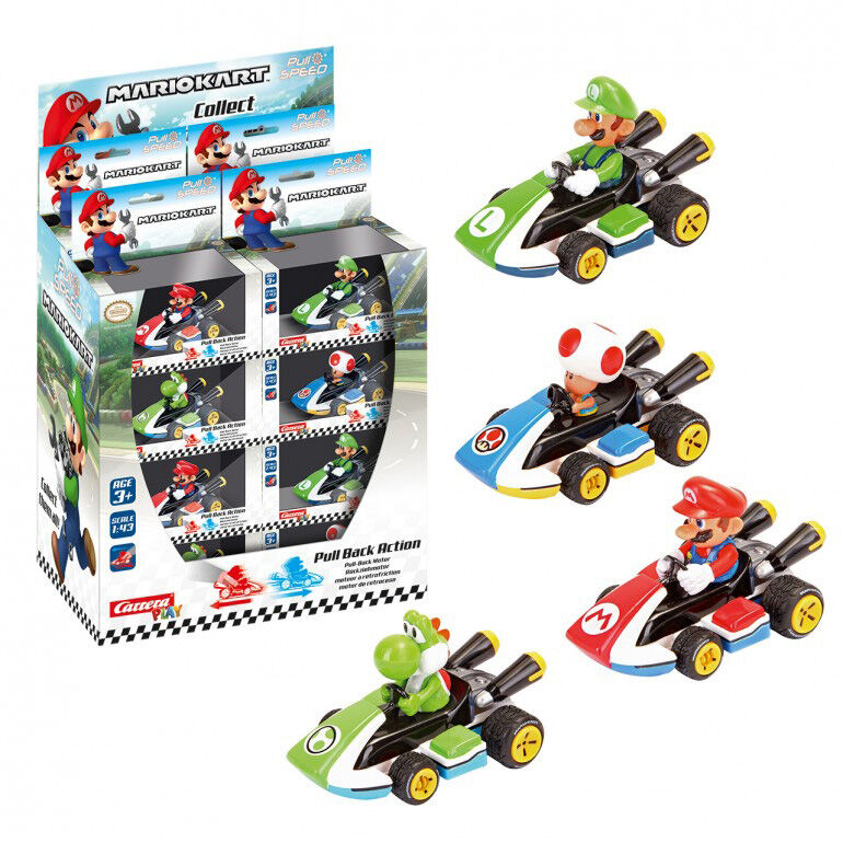 Coche Pull Speed Mario Kart 8 surtido - Frikibase.com