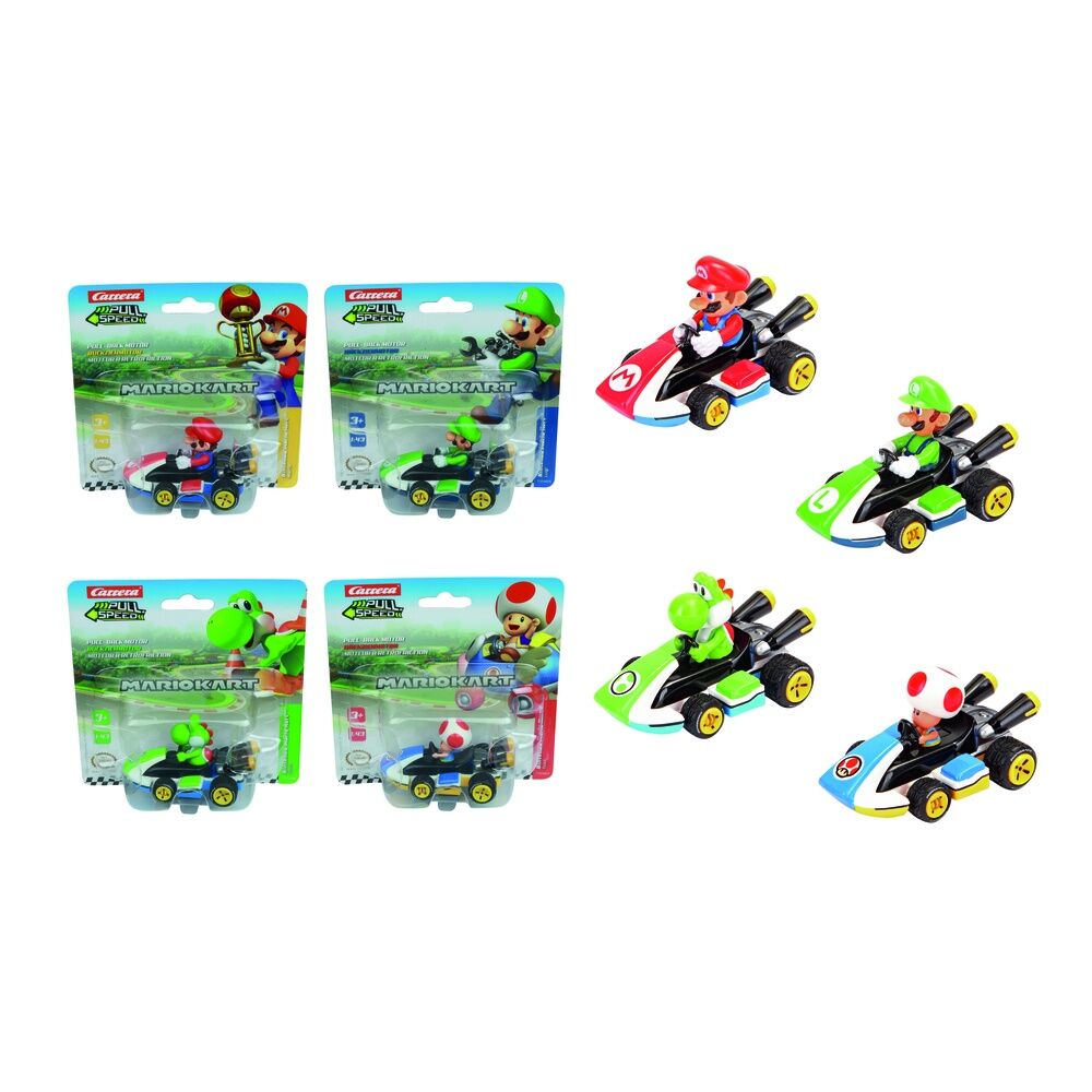 Coche Pull & Speed Mario Kart 8 surtido - Frikibase.com